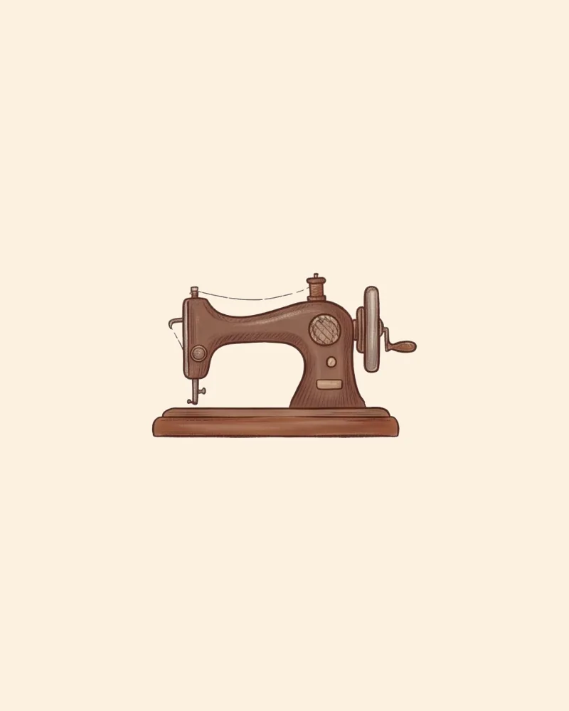 La máquina de coser de Clau (dibujo provisorio)